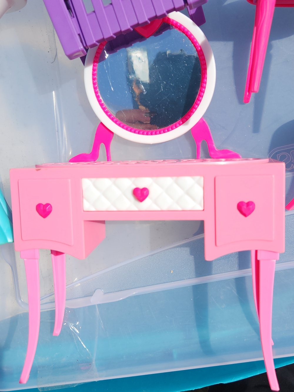 Barbie Pink and Purple Doll Furniture - Picture 2 of 9